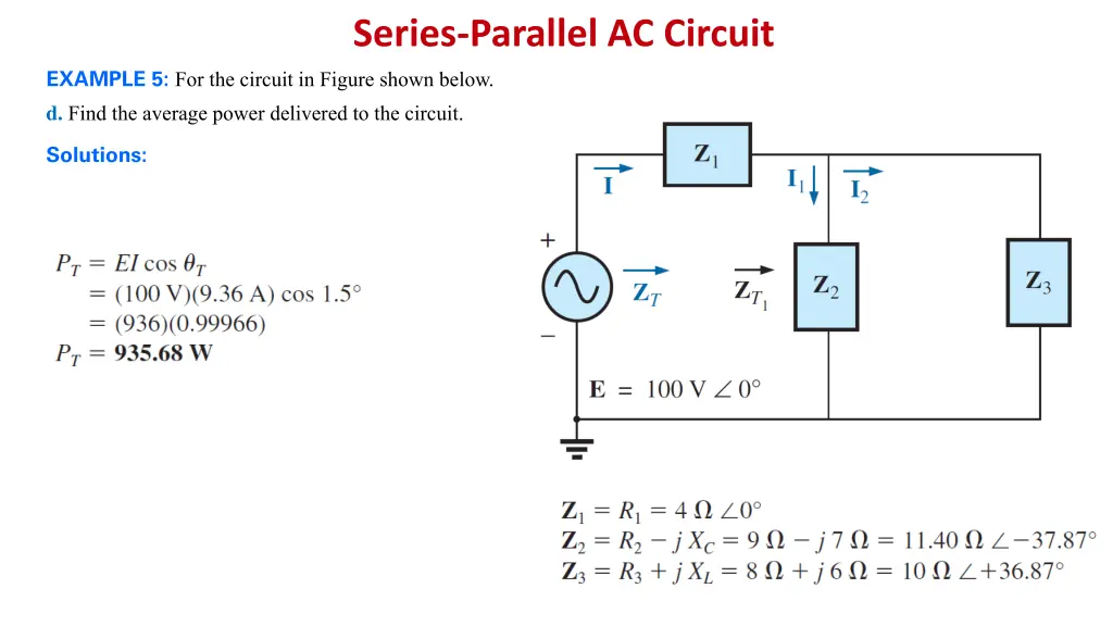 series parallel ac circuit 27