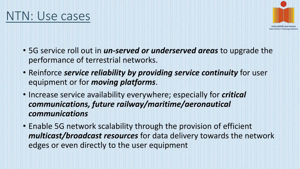ntn use cases