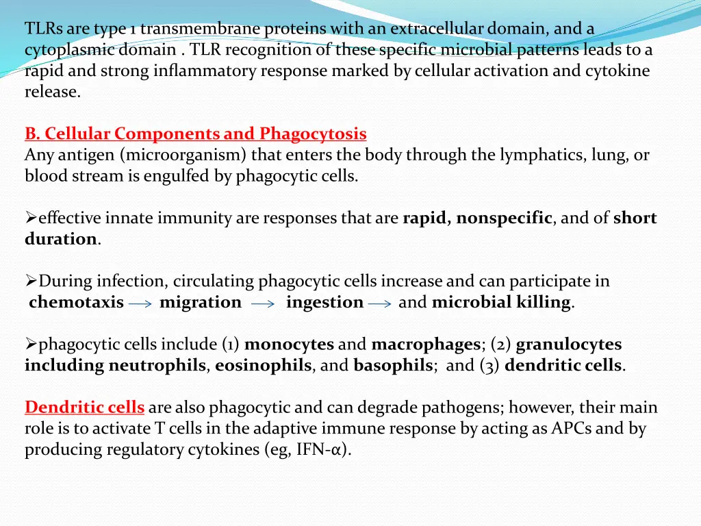 tlrs are type 1 transmembrane proteins with