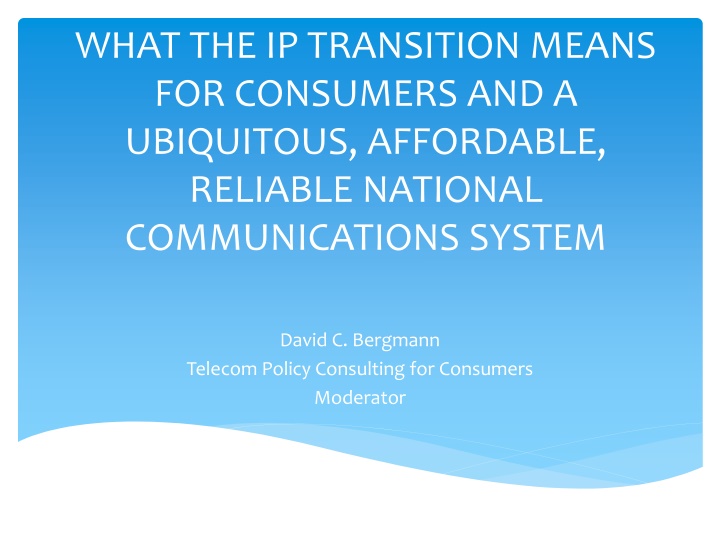 what the ip transition means for consumers