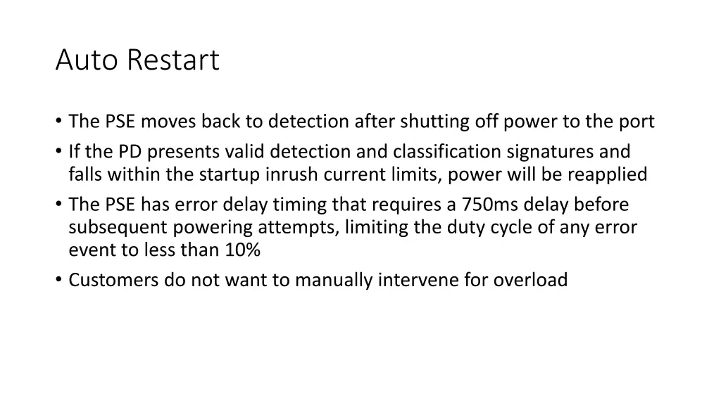 auto restart