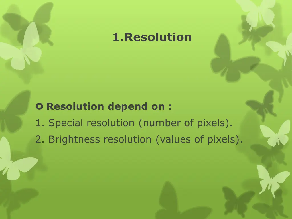 1 resolution 1