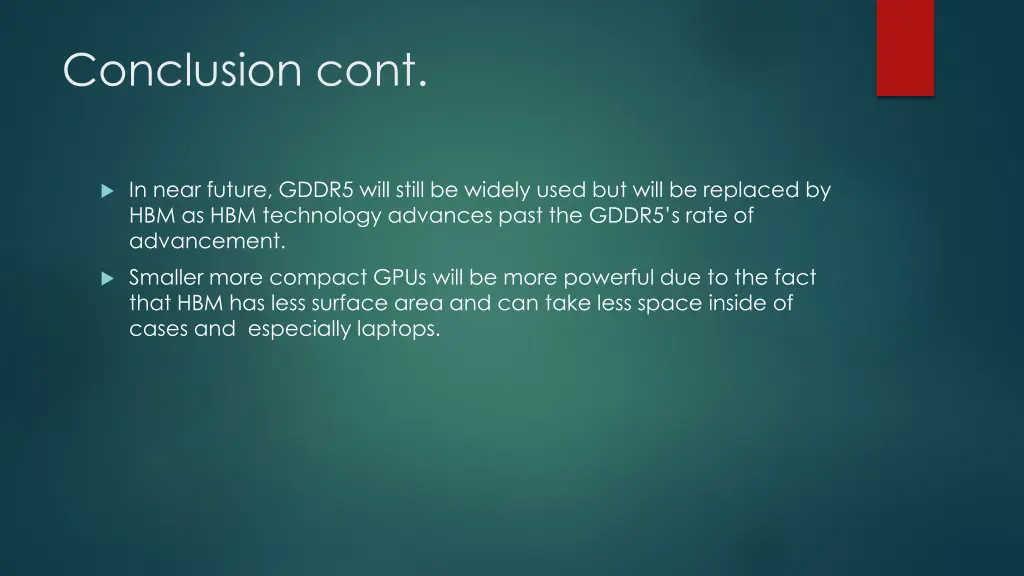 conclusion cont