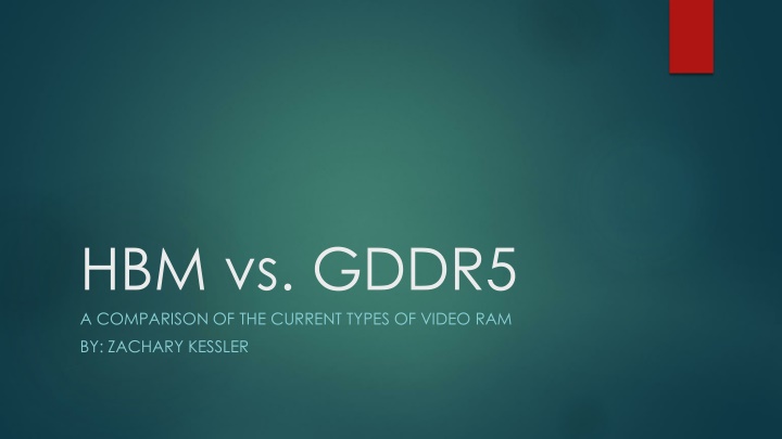 hbm vs gddr5 a comparison of the current types