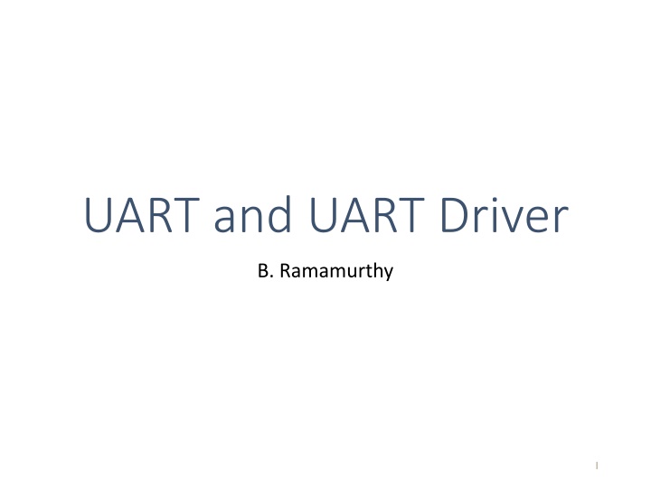 uart and uart driver