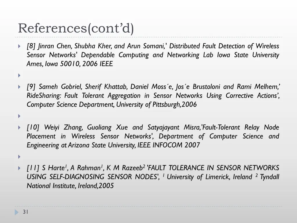 references cont d 1