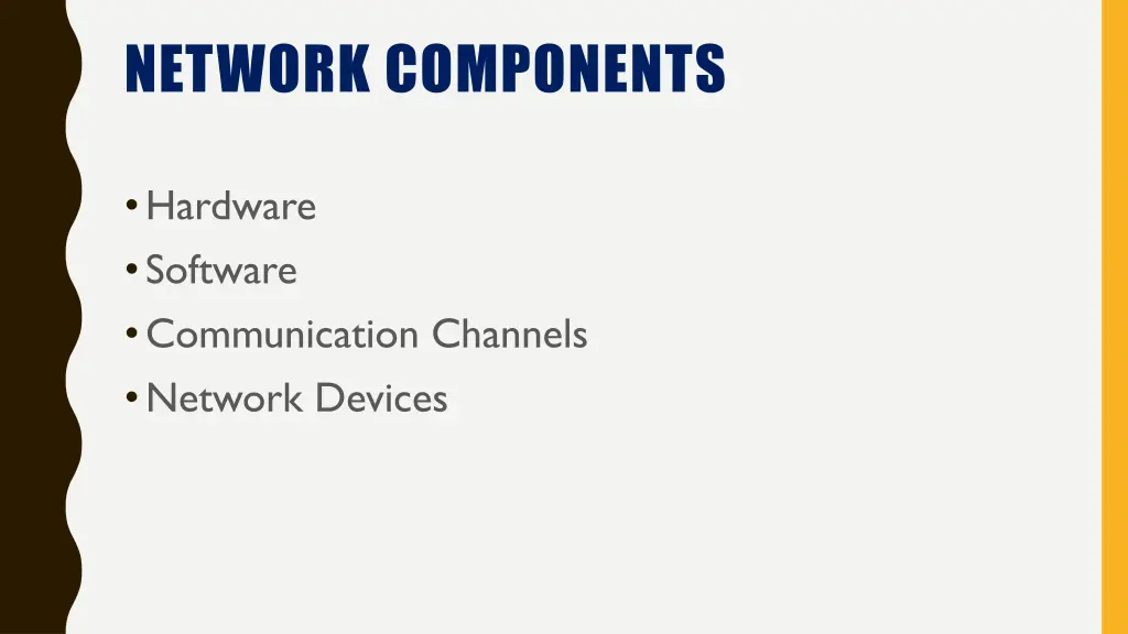 network components
