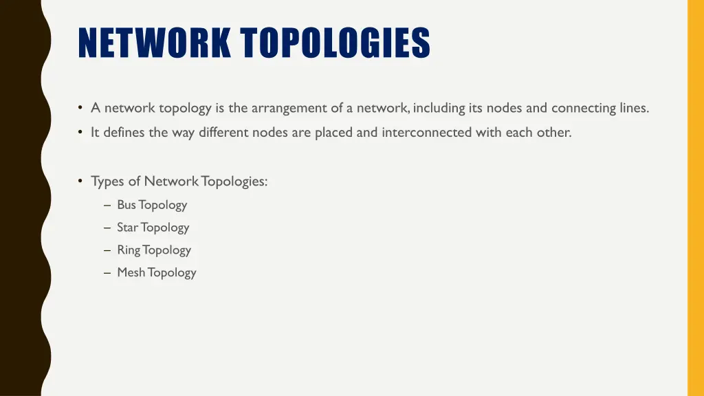 network topologies