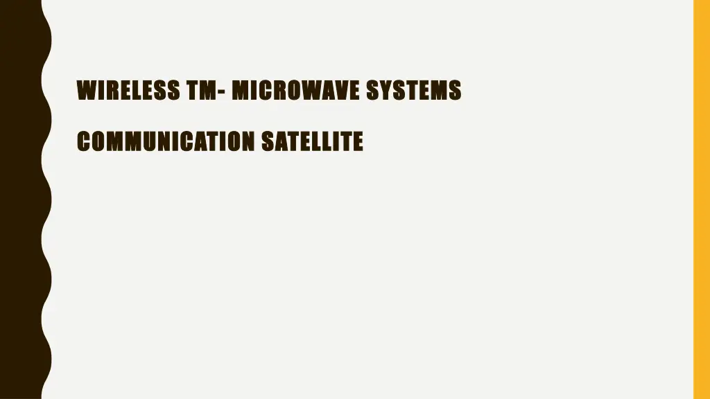 wireless tm wireless tm microwave