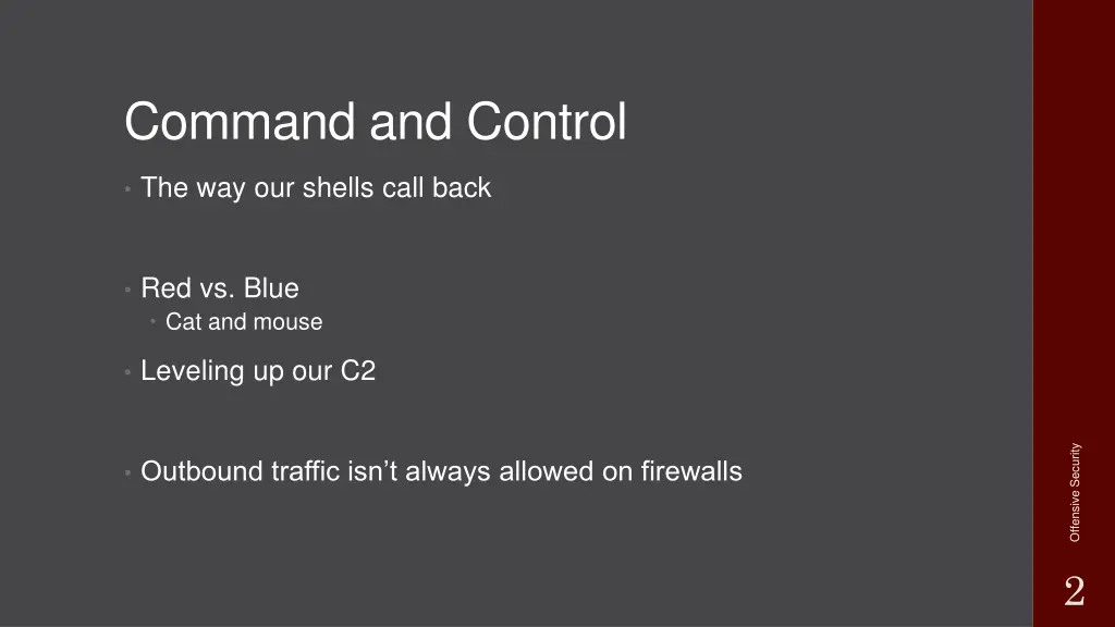 command and control