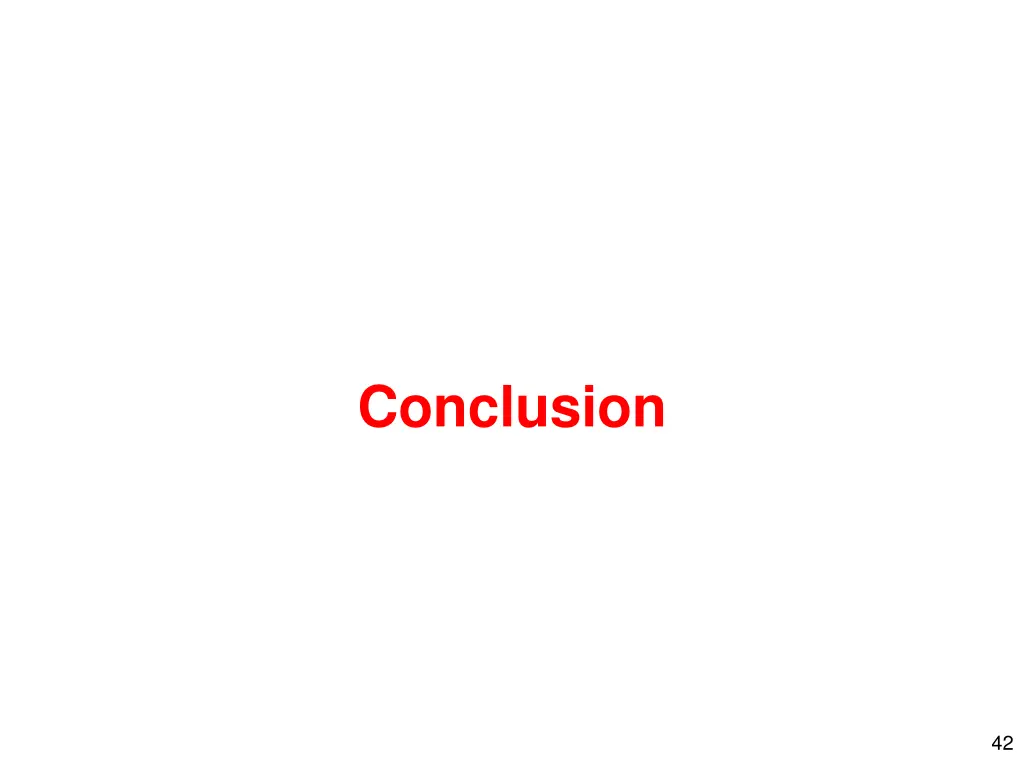 conclusion