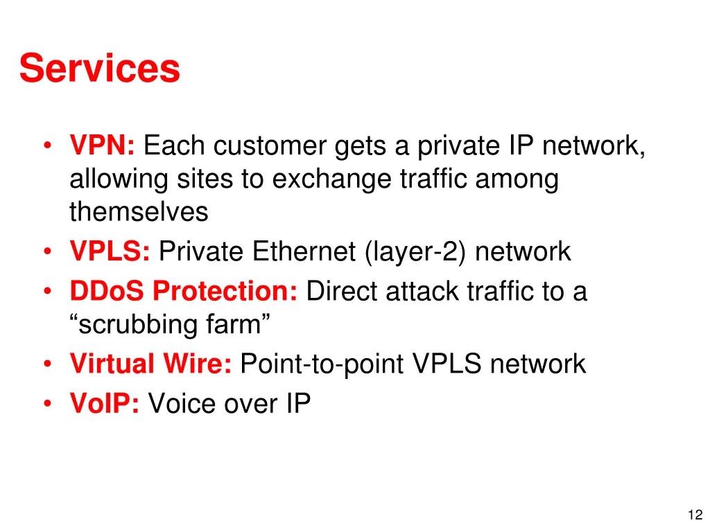 services
