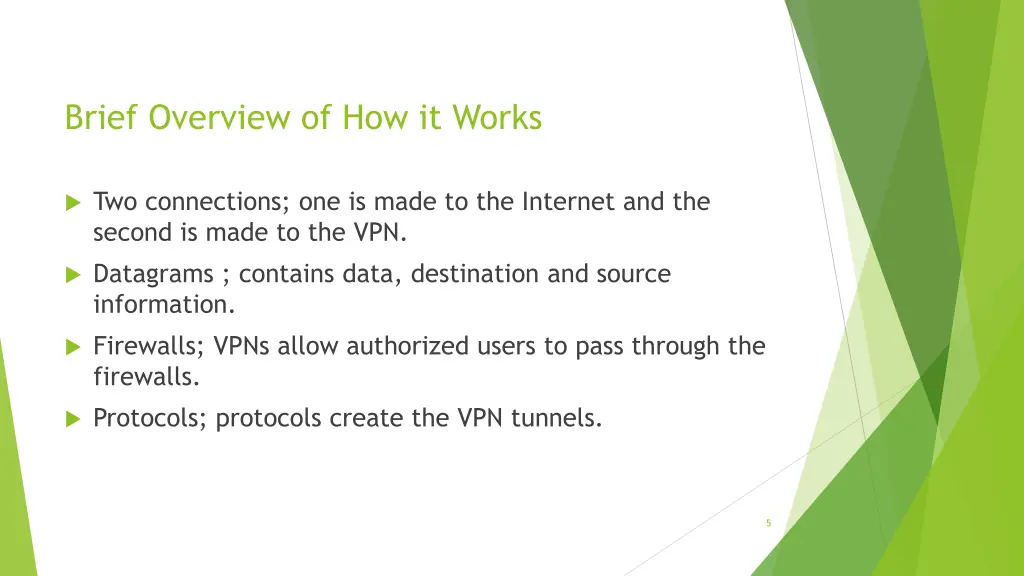 brief overview of how it works
