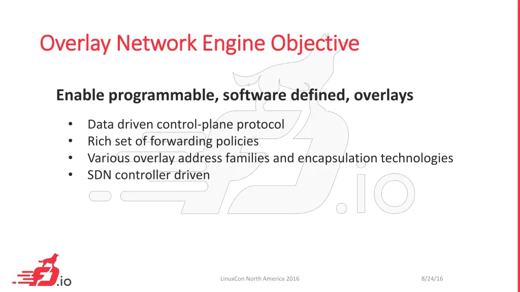 overlay network engine objective overlay network