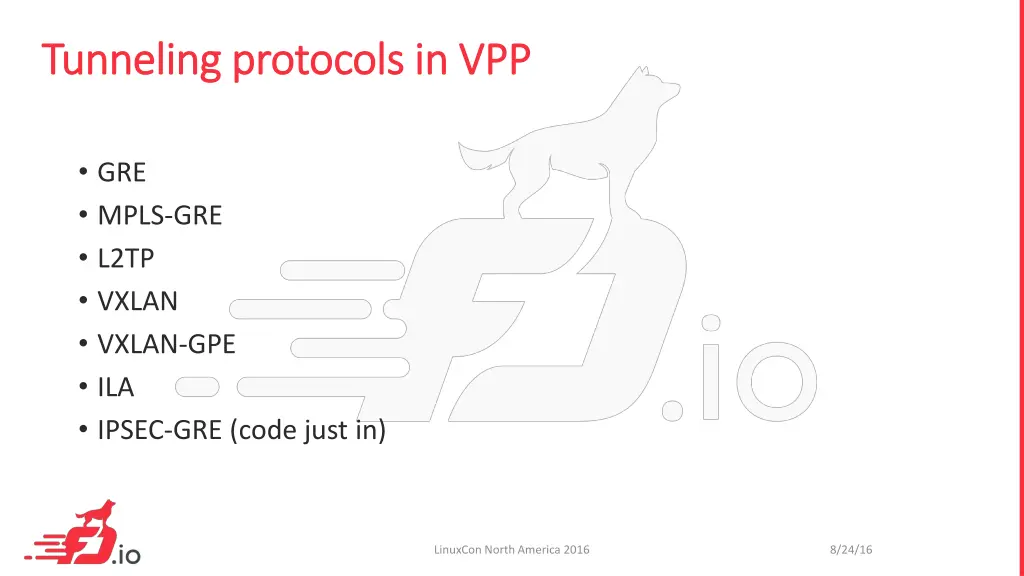tunneling protocols in vpp tunneling protocols