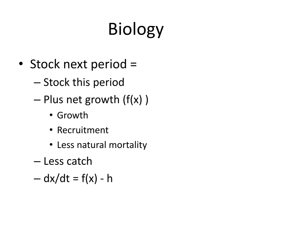 biology