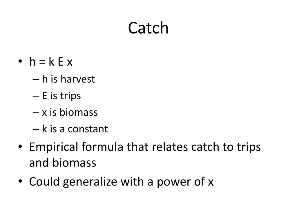 catch