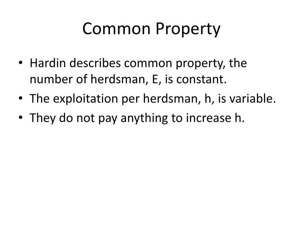 common property