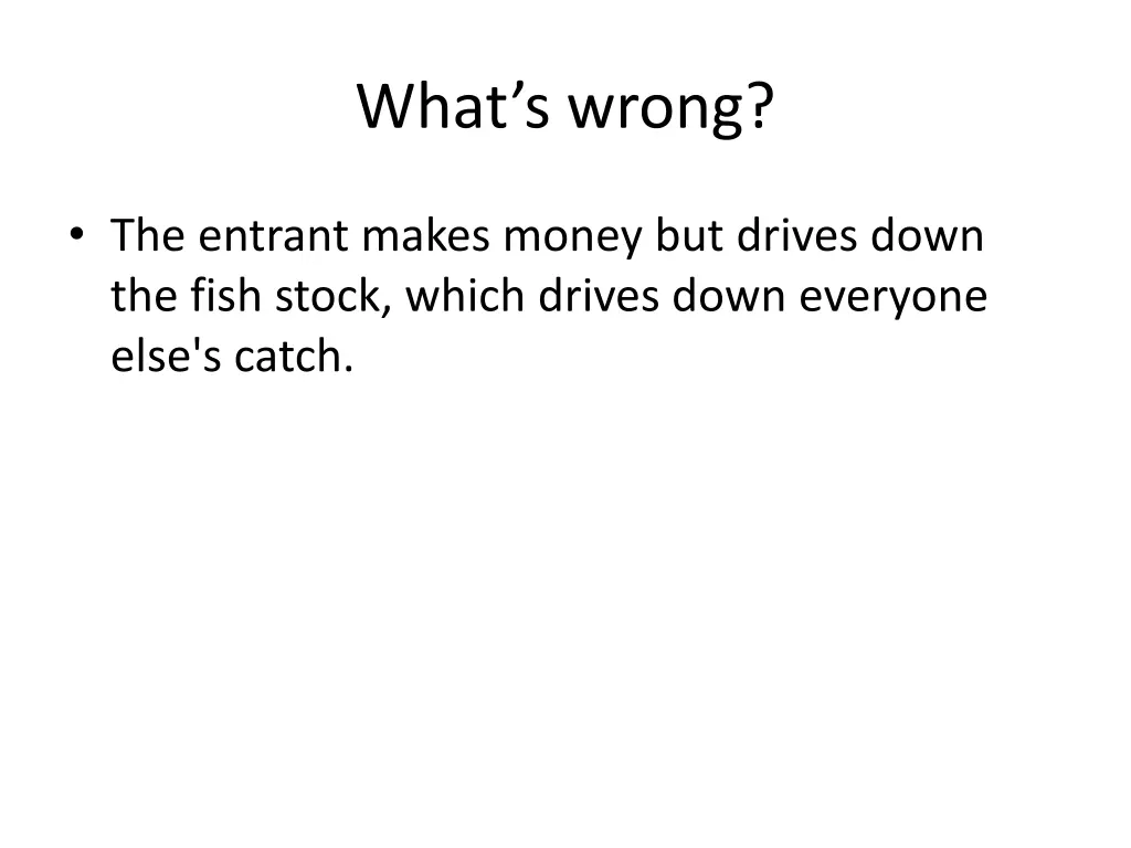 what s wrong