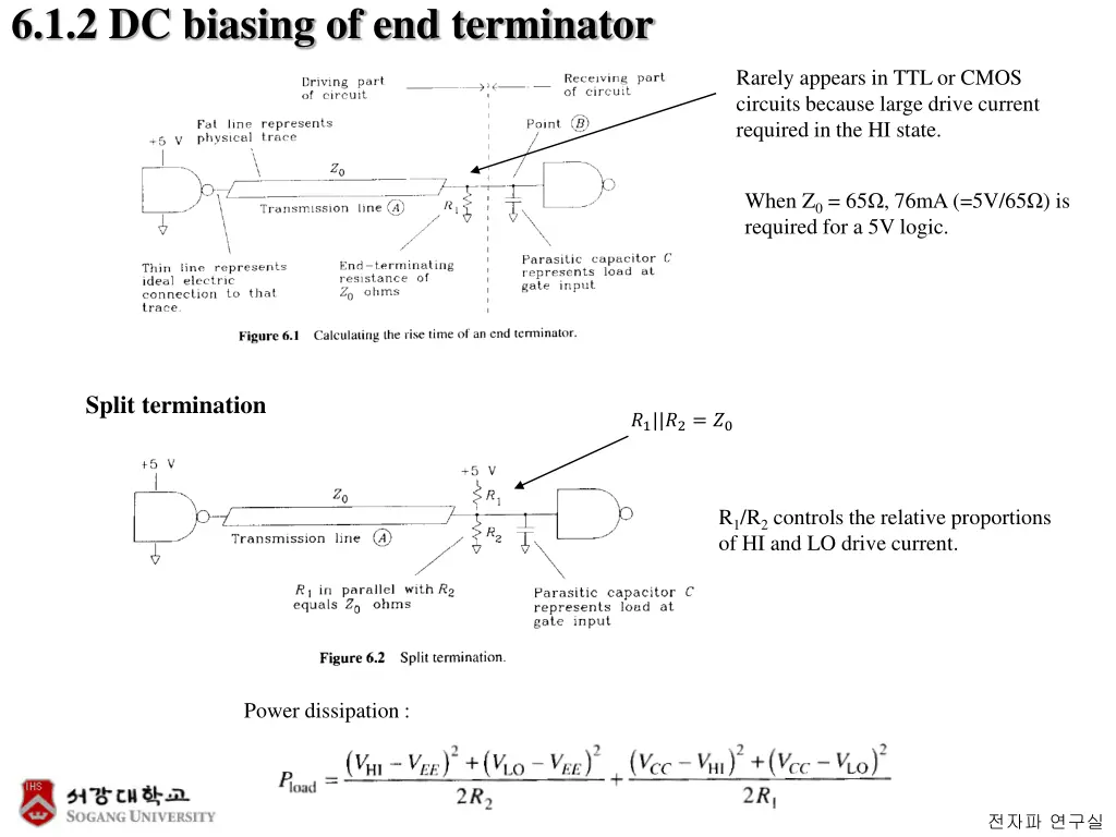 6 1 2 dc biasing of end terminator