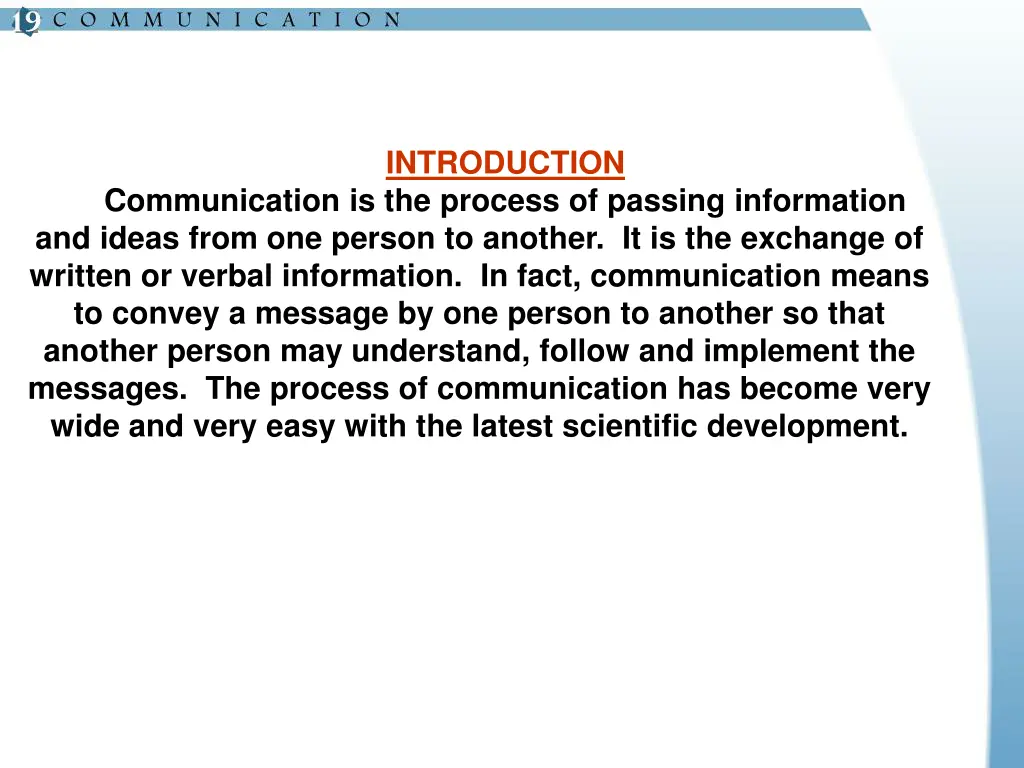 introduction