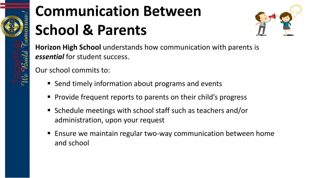 communication between school parents