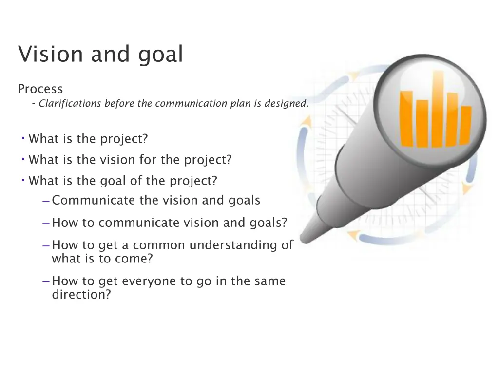 vision and goal