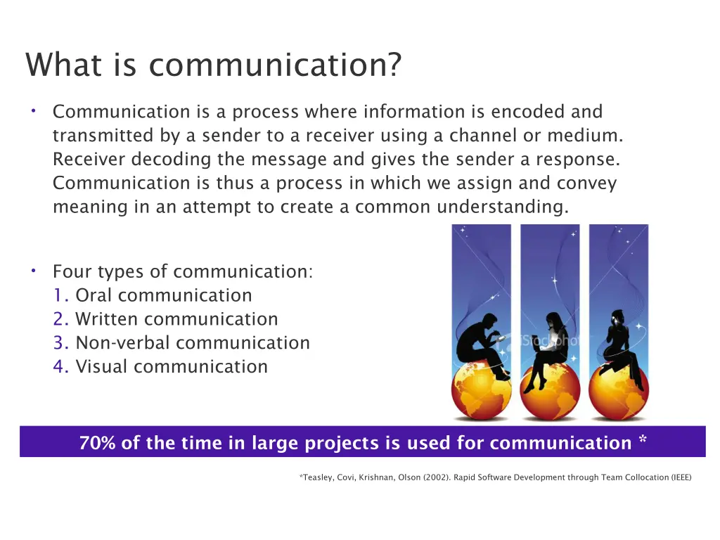 what is communication communication is a process