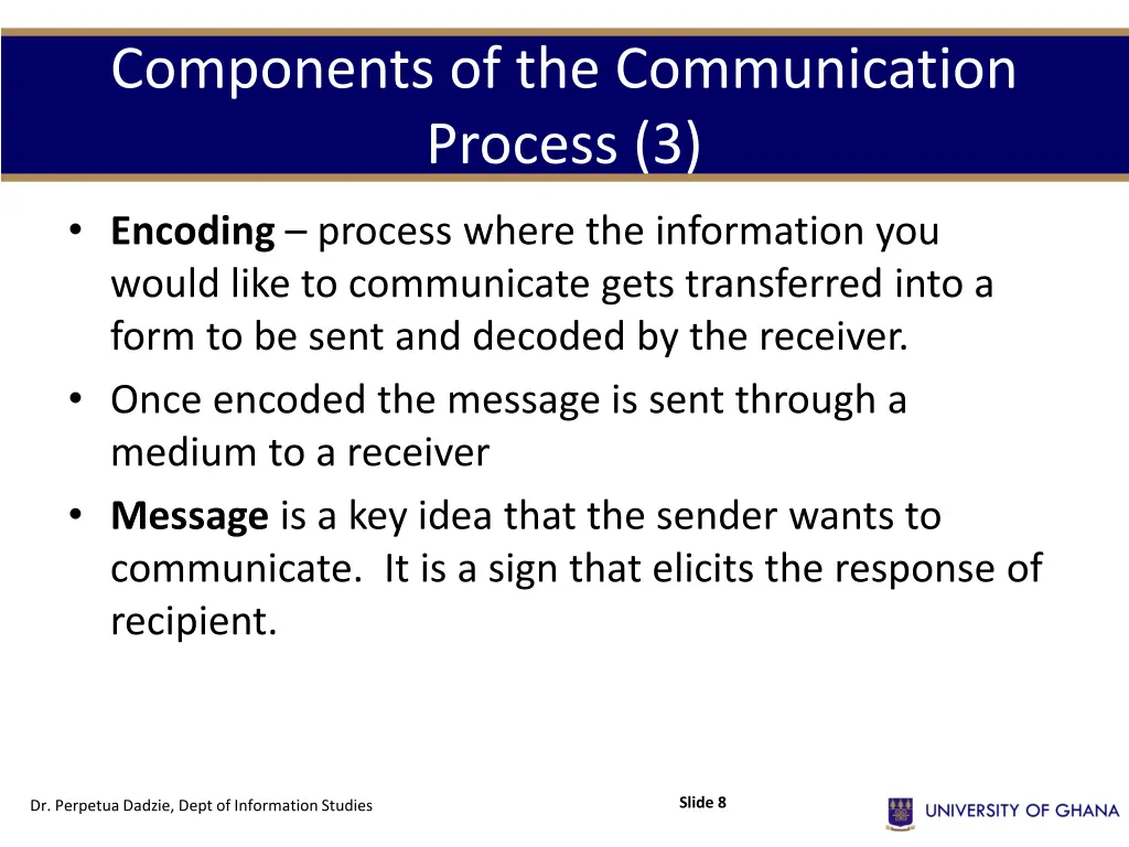components of the communication process 3