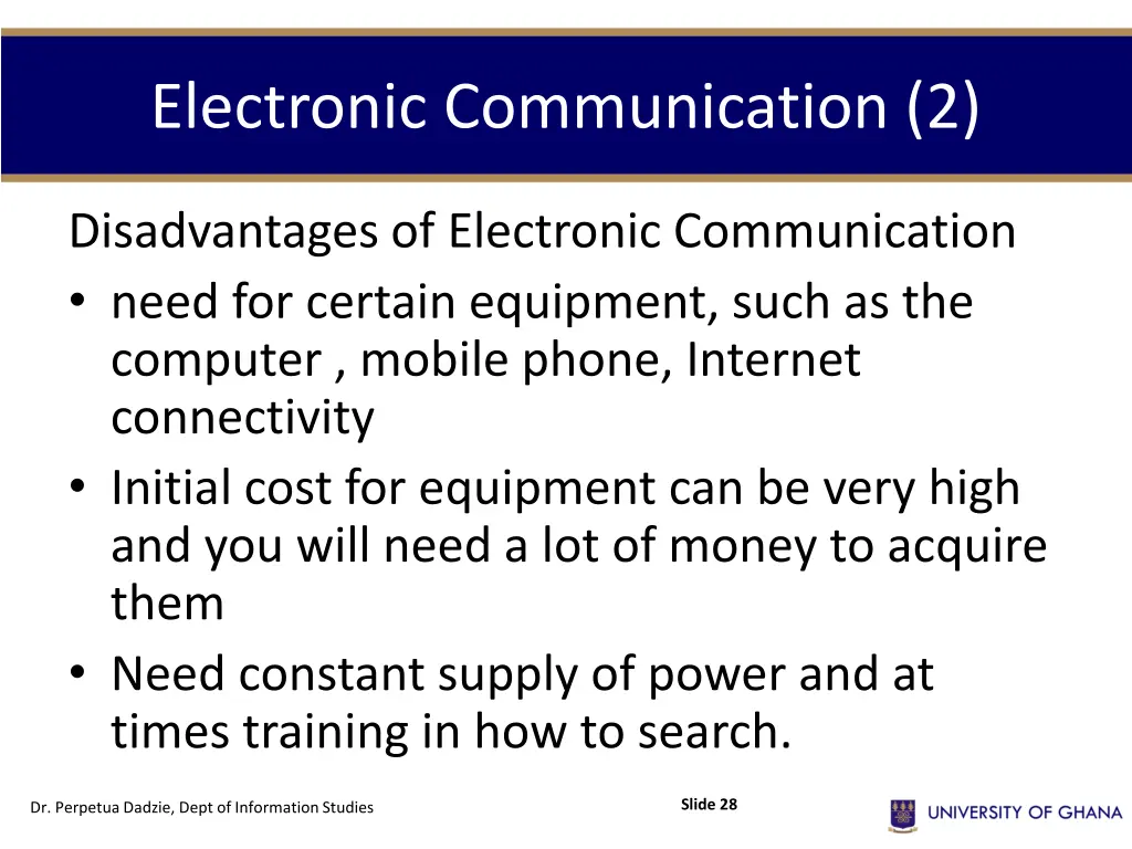 electronic communication 2