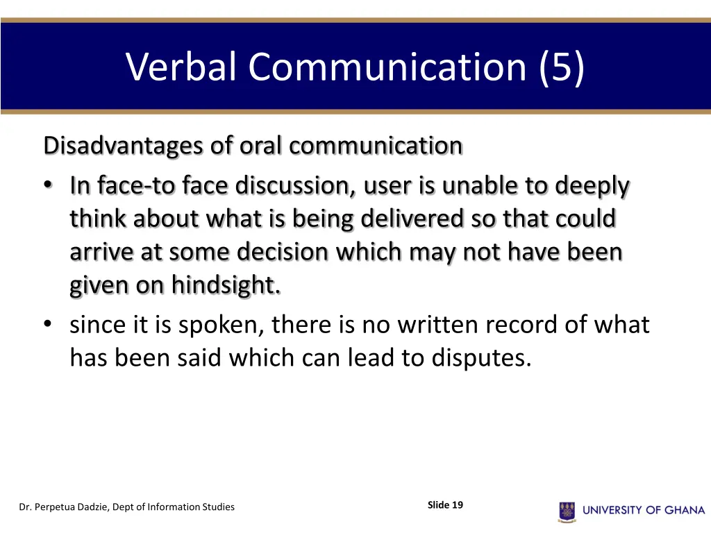 verbal communication 5