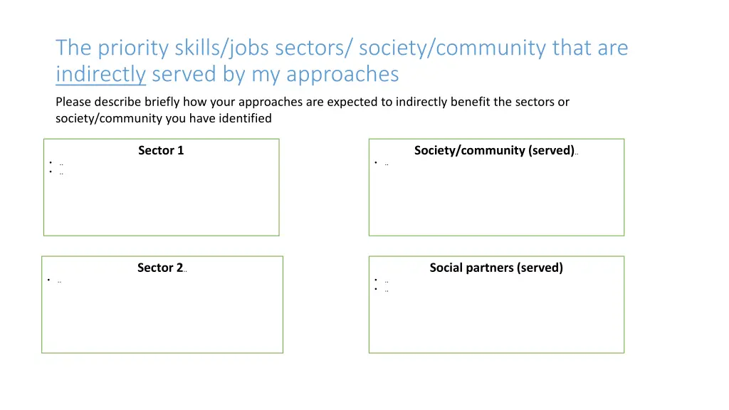 the priority skills jobs sectors society 1