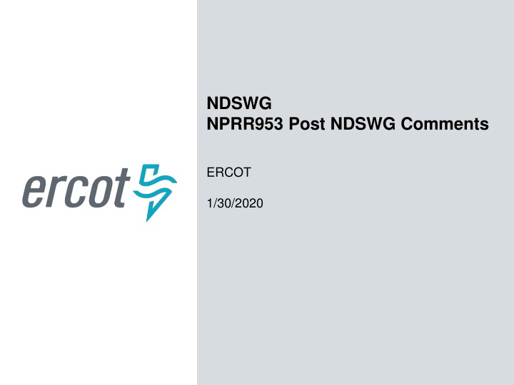 ndswg nprr953 post ndswg comments