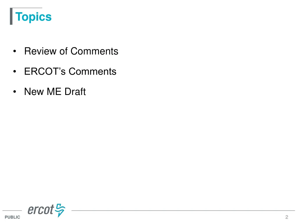 topics