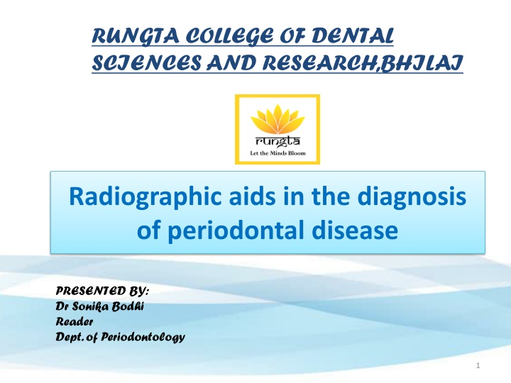 rungta college of dental sciences and research