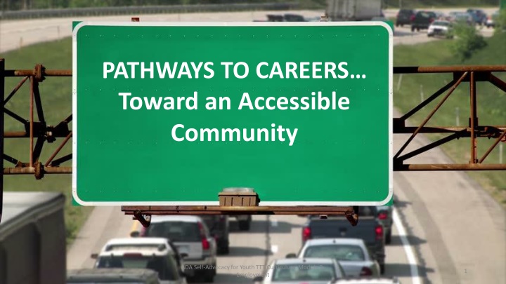 pathways to careers toward an accessible community
