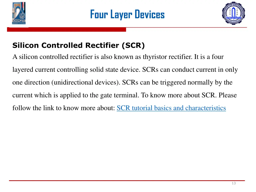 four layer devices 11