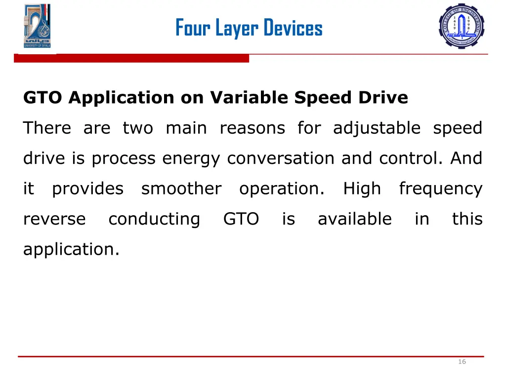 four layer devices 13