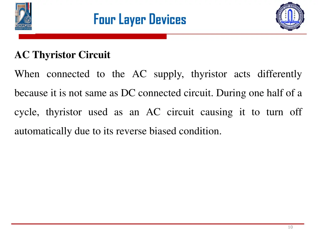 four layer devices 8