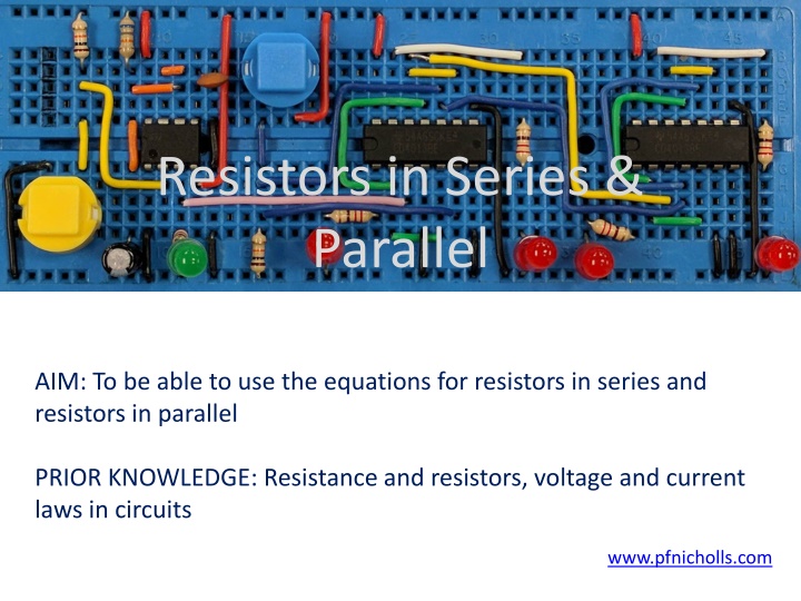 resistors in series parallel