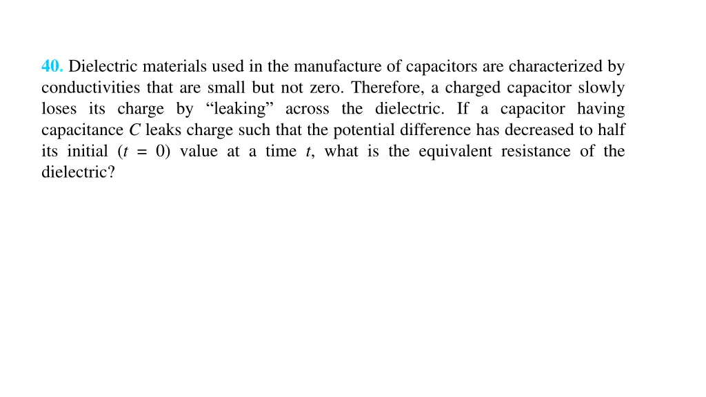 40 dielectric materials used in the manufacture
