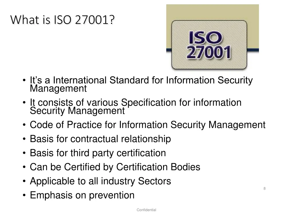 what is iso 27001