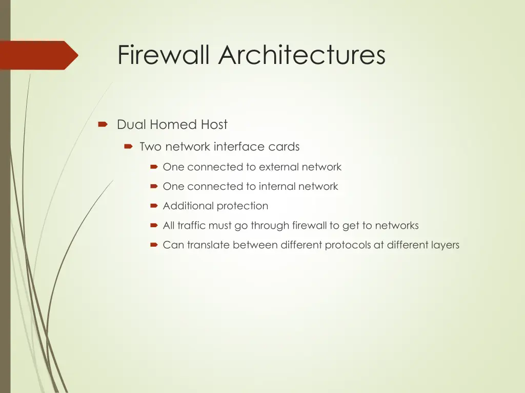 firewall architectures 3
