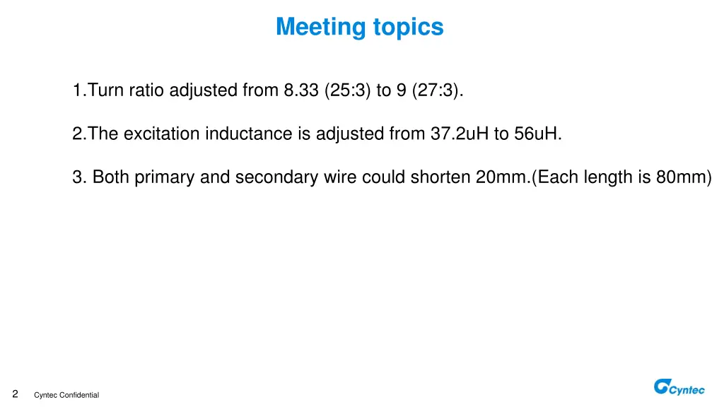 meeting topics