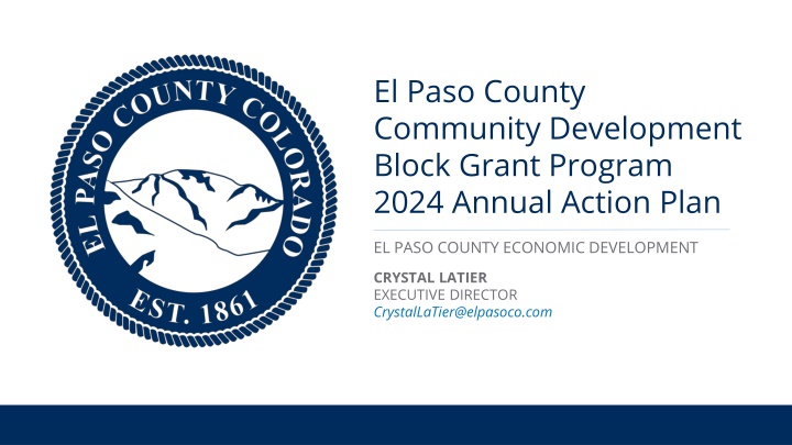 el paso county community development block grant