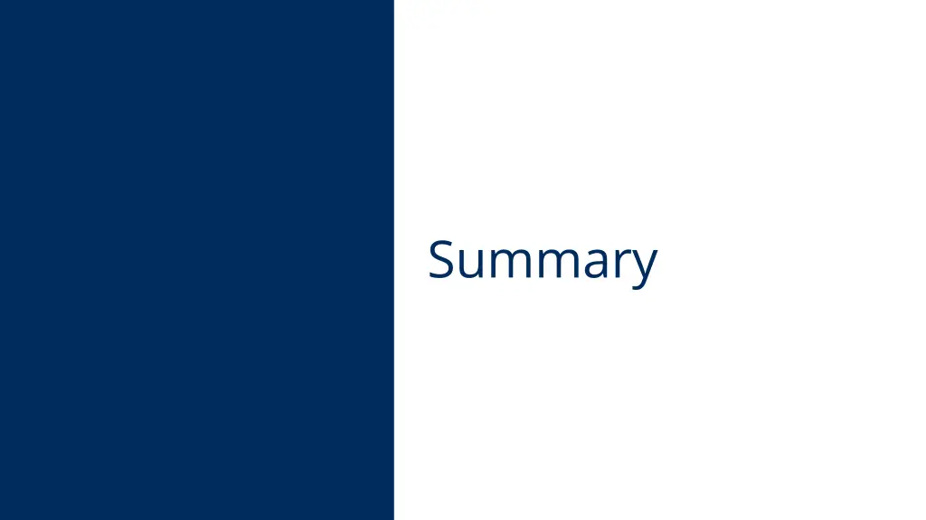 summary