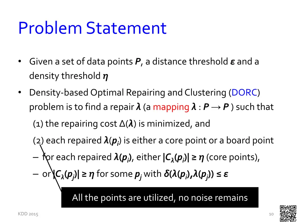 problem statement