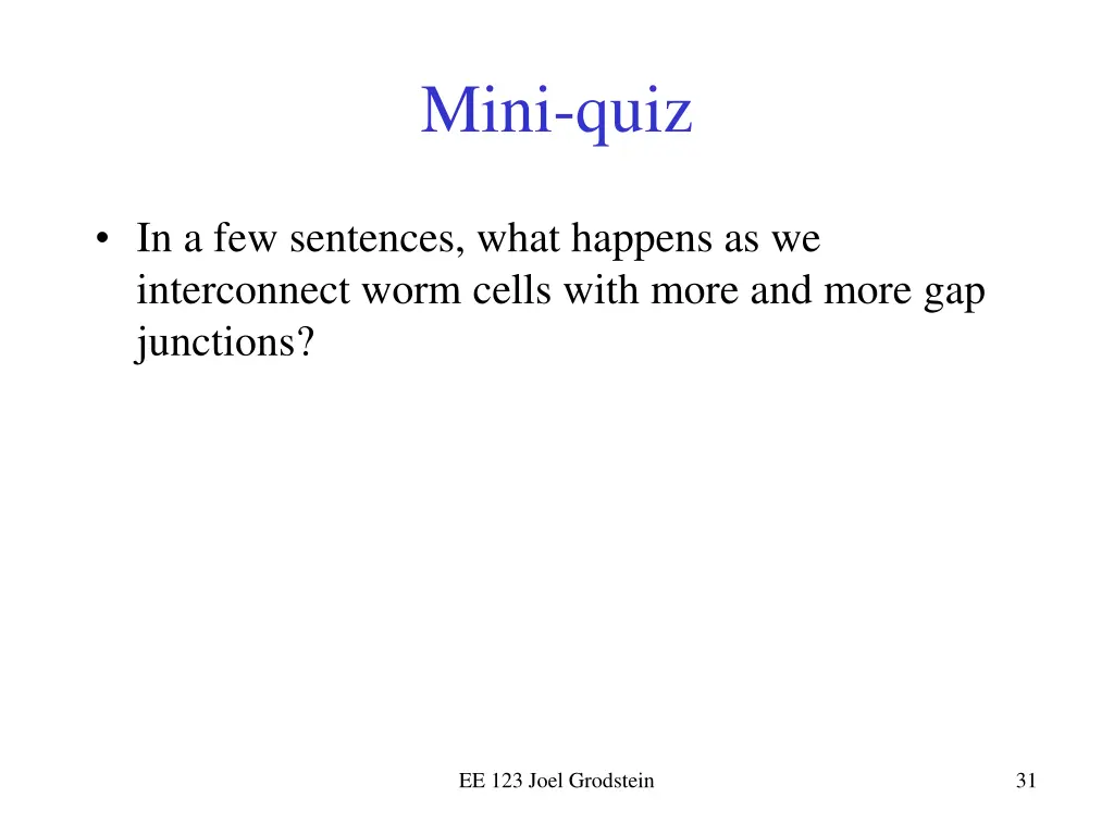 mini quiz 2