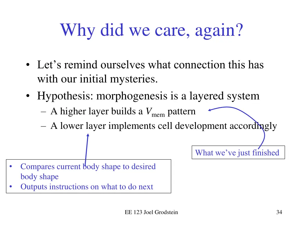 why did we care again