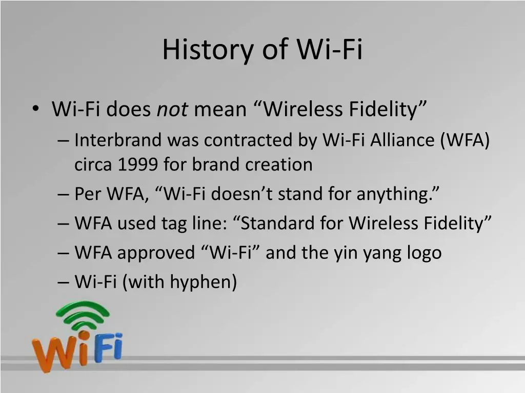 history of wi fi